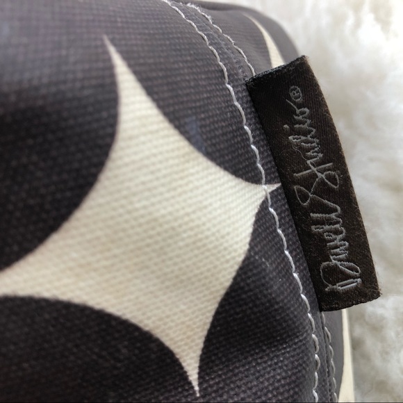 Dwell Studio Dots Chocolate Madison Diaper Bag - Picture 5 of 16